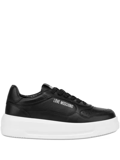 Love Moschino Sneakers Mit Schnürung