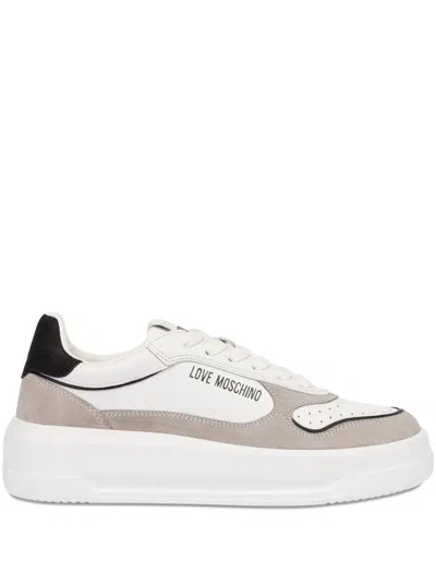 Love Moschino Sneakers Mit Schnürung