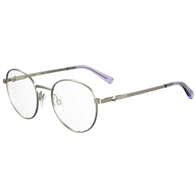 Love Moschino Metal Women's Frames In Purple