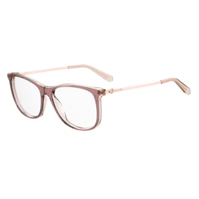 Love Moschino Ladies' Spectacle Frame  Mol589-c9n  55 Mm Gbby2 In Brown