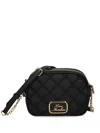 Love Moschino Lady Lace Crossbody Bag In Black