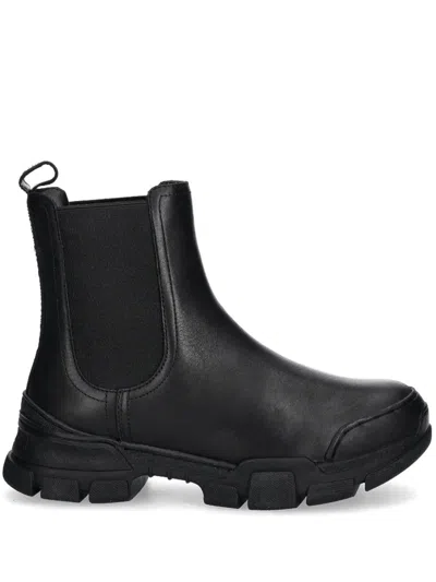 Love Moschino Ankle Boots In Black