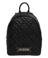 LOVE MOSCHINO LETTERING LOGO BACKPACK