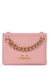 Love Moschino Chain Detail Structured Cross-body Bag In Light Pink