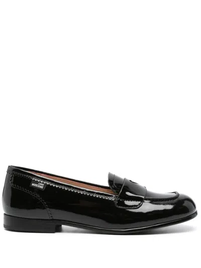 Love Moschino Loafers With Logo Detail In Multi