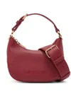 Love Moschino Logo-appliqué Tote Bag In Wine
