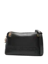 Love Moschino Logo Cross Body Bag In Black