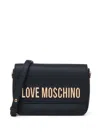 LOVE MOSCHINO LOGO CROSSBODY BAG