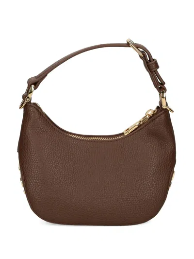 Love Moschino Logo-detail Shoulder Bag In Brown