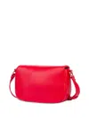 Love Moschino Logo-engraved Cross Body Bag In Red