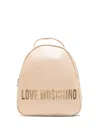 Love Moschino Logo-lettering Backpack