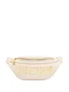 Love Moschino Logo-lettering Belt Bag In White