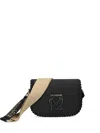 Love Moschino Logo-lettering Cross Body Bag In Schwarz