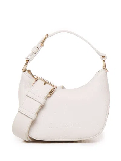 Love Moschino Logo-lettering Mini Bag In Weiss