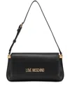 Love Moschino Flat Shoulder Bag Lettering Logo
