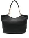 Love Moschino Logo-lettering Tote Bag In Black
