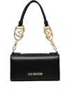 Love Moschino Logo-lettering Tote Bag In Black