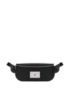 Love Moschino Logo-plaque Belt Bag In 黑色