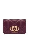 Love Moschino Logo-plaque Clutch Bag