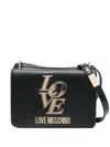 Love Moschino Logo Plaque Crossbody Bag