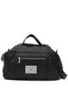 Love Moschino Logo-plaque Holdall In Black