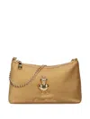 Love Moschino Logo-plaque Shoulder Bag In 中性色
