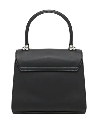 Love Moschino Logo-plaque Top-handle Bag In Black