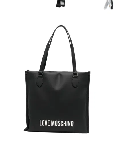 Love Moschino Logo-plaque Tote Bag