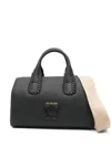 Love Moschino Logo-plaque Tote Bag In Black