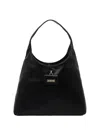 Love Moschino Logo-plaque Tote Bag In Black
