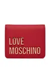 Love Moschino Logo-plaque Wallet