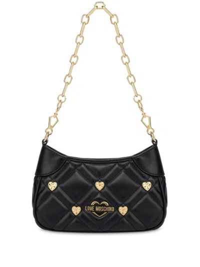 LOVE MOSCHINO LOGO SHOULDER BAG