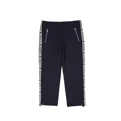 Love Moschino Logo Sweatpants In Blue