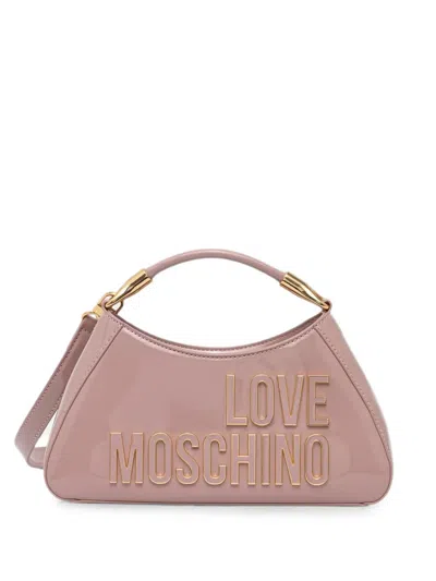 Love Moschino Logo-lettering Tote Bag In Pink