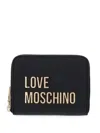 Love Moschino Logo-plaque Wallet In Pattern