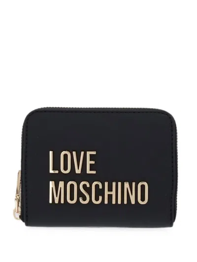 Love Moschino Logo-plaque Wallet In Pattern
