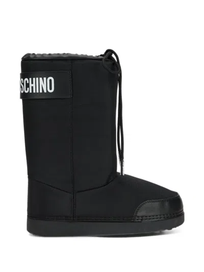 Love Moschino Logo-print Boots In Multi