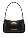 Love Moschino Love Shoulder Bag In 黑色