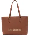 Love Moschino Love Tote Bag In Brown
