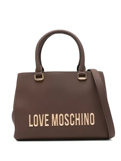 Love Moschino Love Tote Bag In Brown