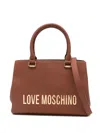 Love Moschino Love Tote Bag In Brown