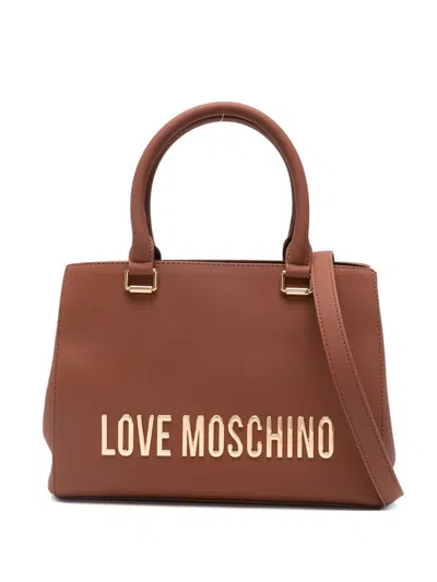 Love Moschino Love Tote Bag In Brown