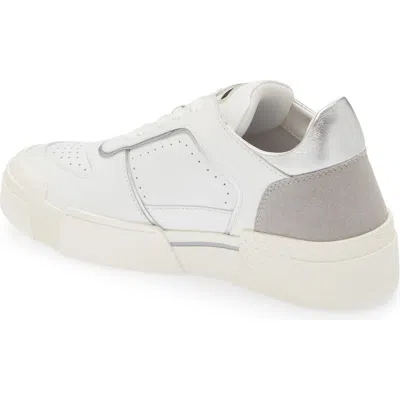 Love Moschino Low Top Sneaker In White/silver