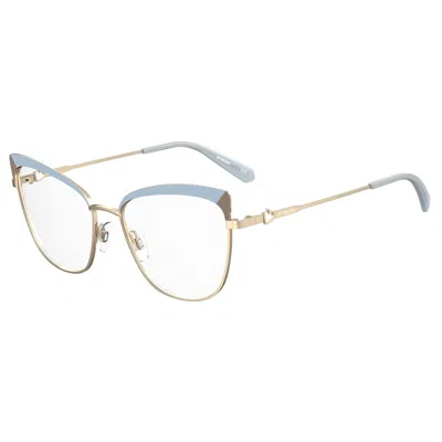 Love Moschino Metal Women's Frames In Brown