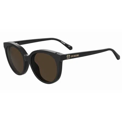 Love Moschino Moschino Love (opt + Clip-on) Mol058/cs 807(70) In Brown