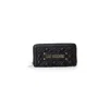 Love Moschino Bicolor Polyethylene Wallet In Black
