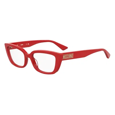 Love Moschino Multicolor Plastic Glasses (frames) In Red