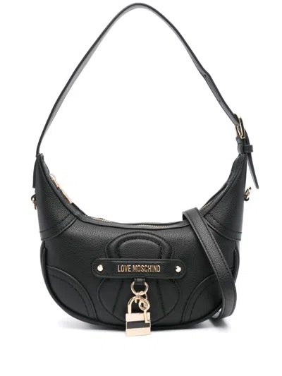 Love Moschino Padlock-detail Tote Bag In Black