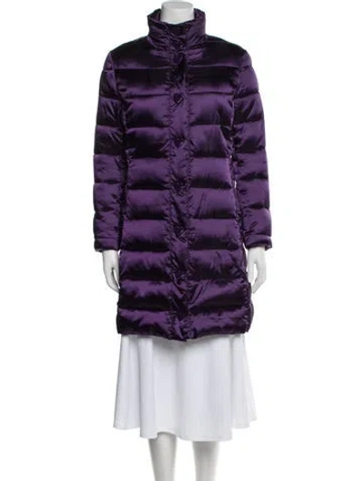 Pre-owned Love Moschino Parka In Purple