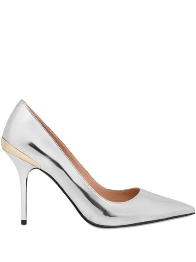 Love Moschino Pointed Heel Pumps In Multi